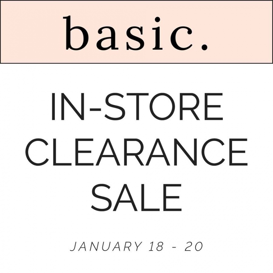 basic.Clearance Sale