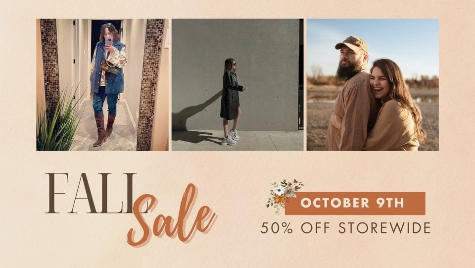 Thrift Mart 50% Off Fall Sale