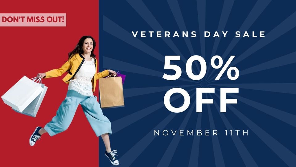 Thrift Mart Veterans Day Sale