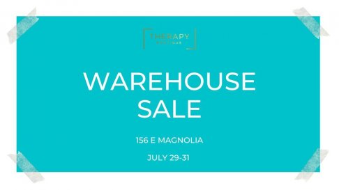 THERAPY WAREHOUSE SALE