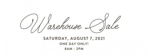 Take great deals on accessories, lamps, mirrors, rugs, and furniture at the EVERLASTING AUGUST WAREHOUSE SALE.