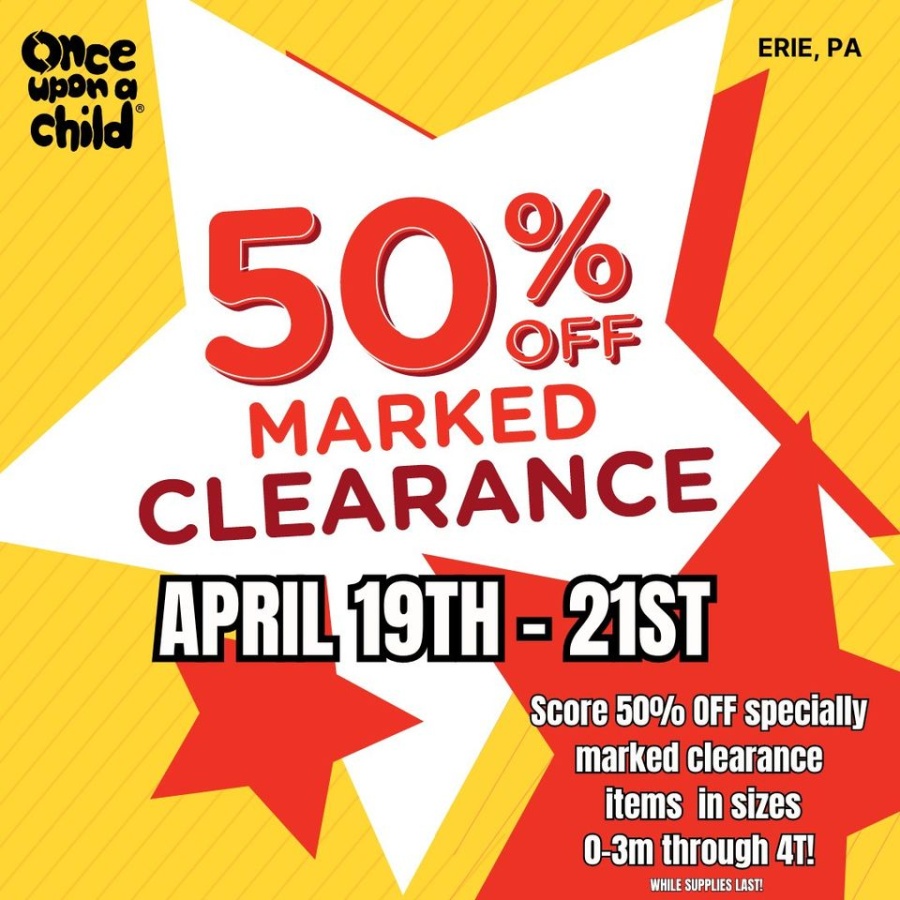 Once Upon A Child Clearance Sale - Erie, PA